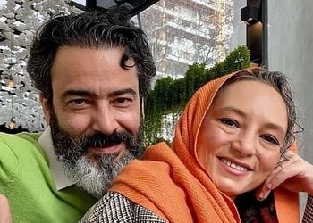 زوج طناز سینمای ایران در یک قاب عاشقانه/ عکس