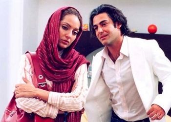 مهناز افشار و گلزار  در پشت صحنه فیلم «آتش بس»/ عکس