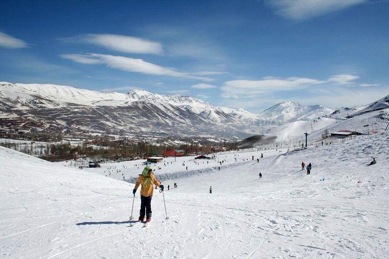  قدیمی‌ترین پیست اسکی ایران/ عکس