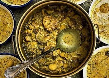 طرز تهیه دوگوله دودار؛ یک غذای محلی اراکی