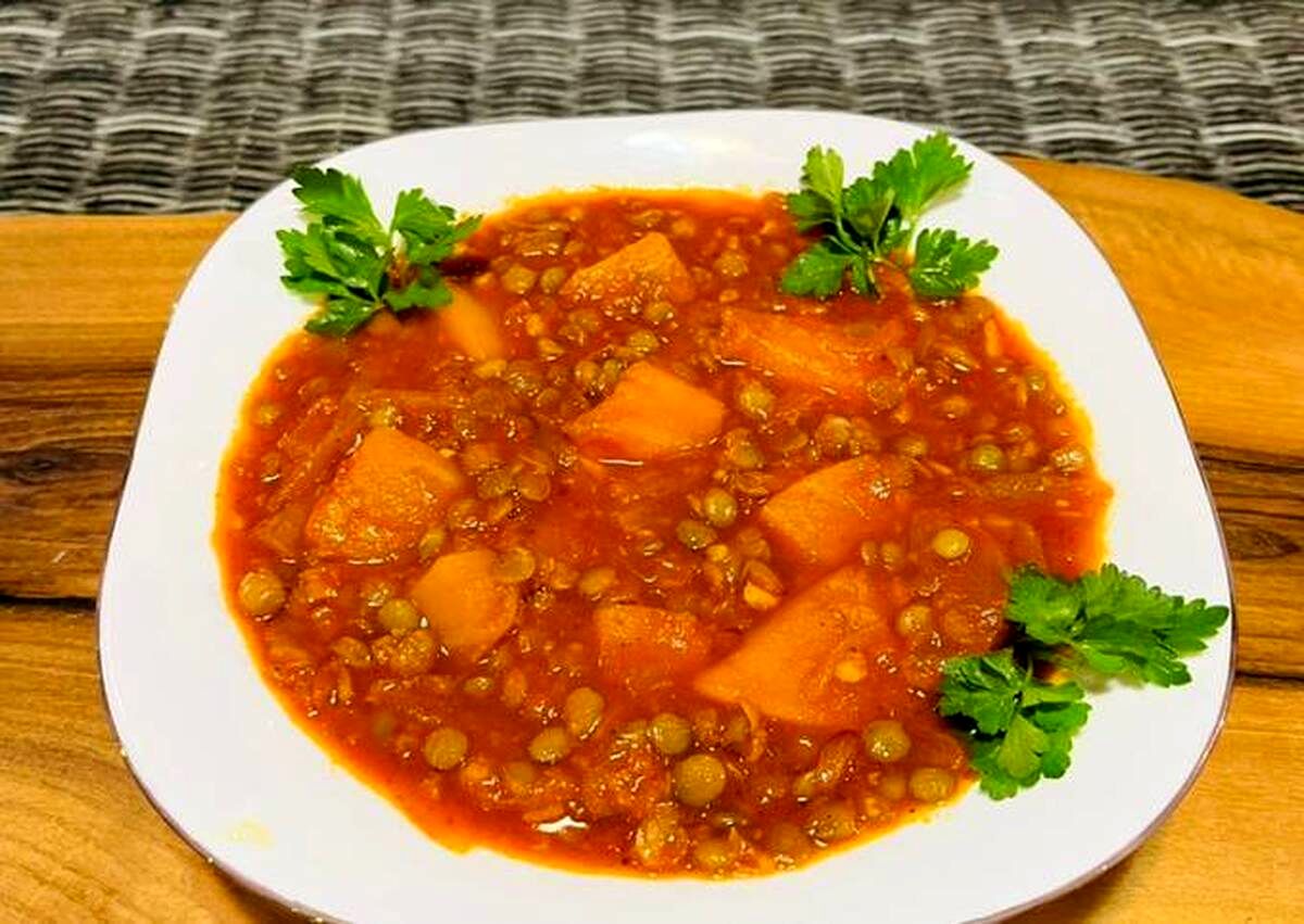 طرز تهیه خوراک عدسی شمالی خوشمزه 