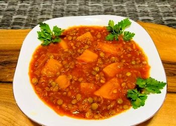 طرز تهیه خوراک عدسی شمالی خوشمزه 