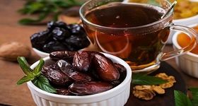 رژیم لاغری خرما و چای