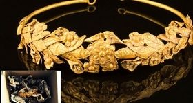 تاج طلای باستانی چگونه از «زیر تخت» سر در آورد؟