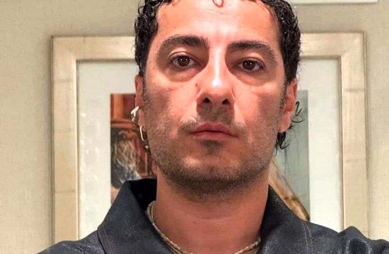احوالپرسی صمیمی نوید محمدزاده با پیمان معادی در آمریکا/ عکس