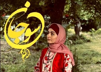«انیس و خسروخان» در پشت صحنه سریال سوجان/ عکس