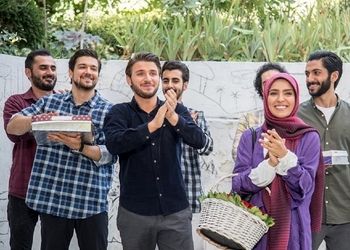 «هاشم و آرزو» در پشت صحنه سریال از سرنوشت ۴/ عکس