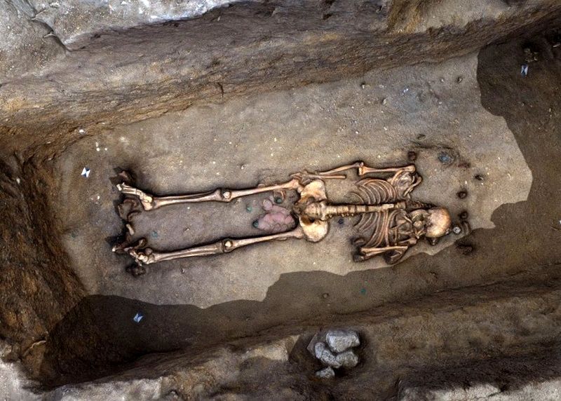 «نفرین» ۱۹۰۰ساله از یک گور باستانی بیرون آمد